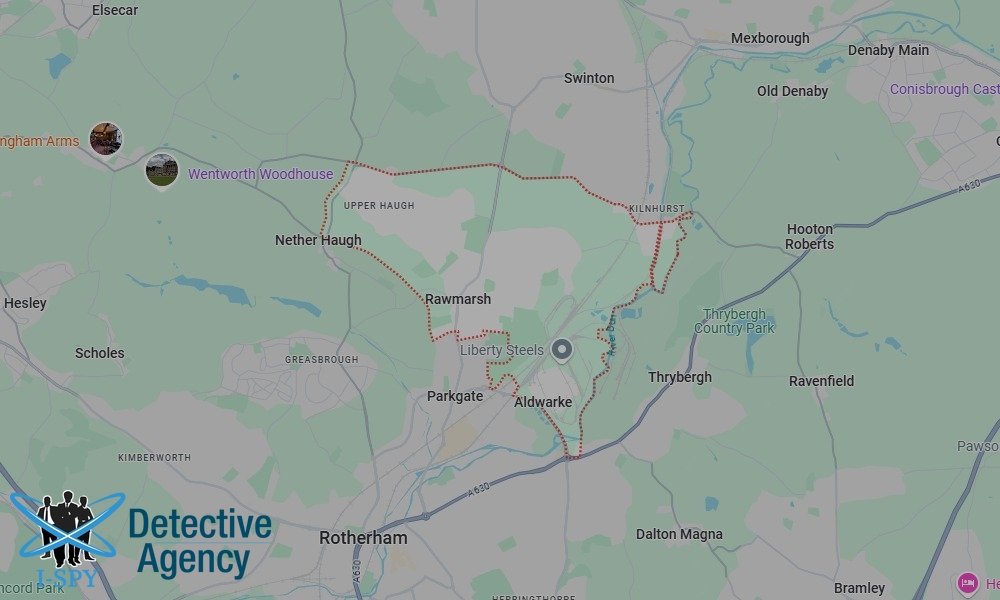 Locations our Tracing Agents serve in Rawmarsh