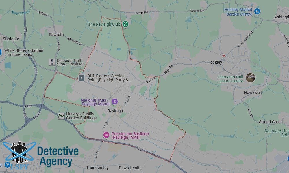 Locations our Tracing Agents serve in Rayleigh
