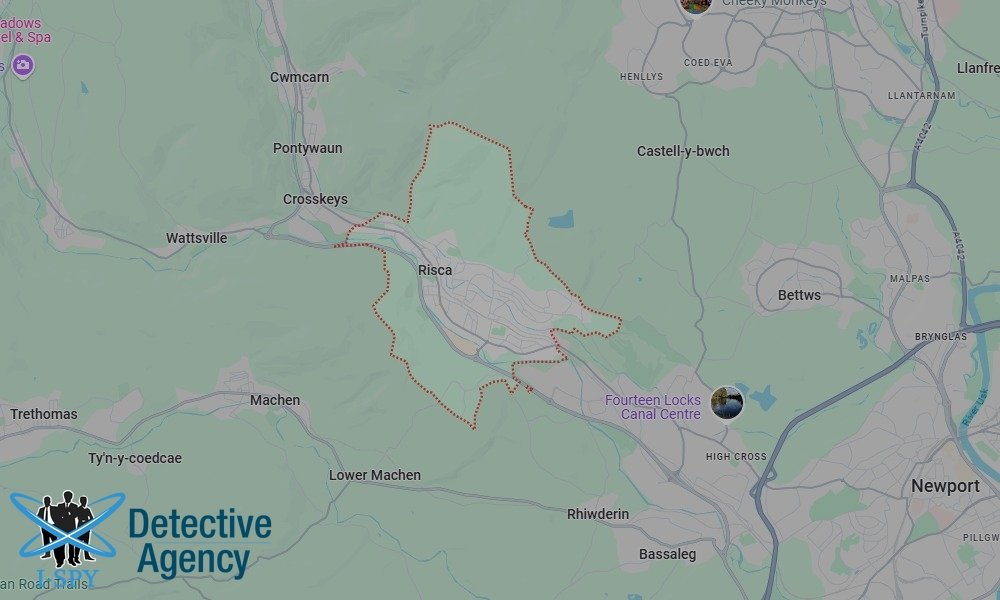 Locations our Tracing Agents serve in Risca