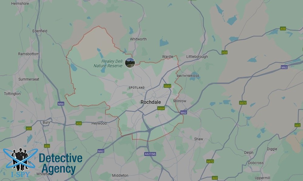 Locations our Tracing Agents serve in Rochdale