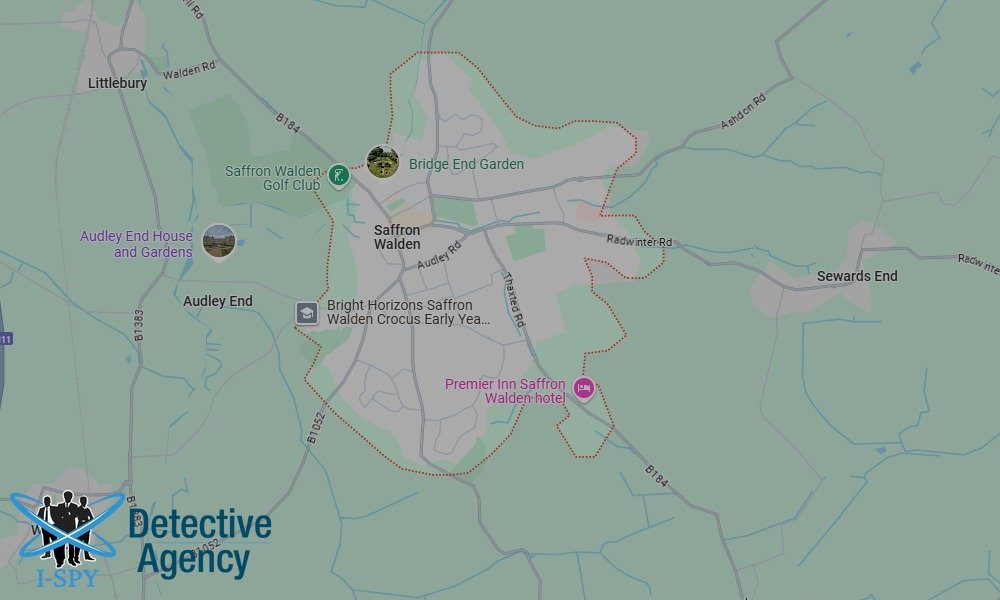Locations our Tracing Agents serve in Saffron Walden