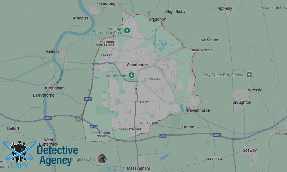 Locations our Tracing Agents serve in Scunthorpe