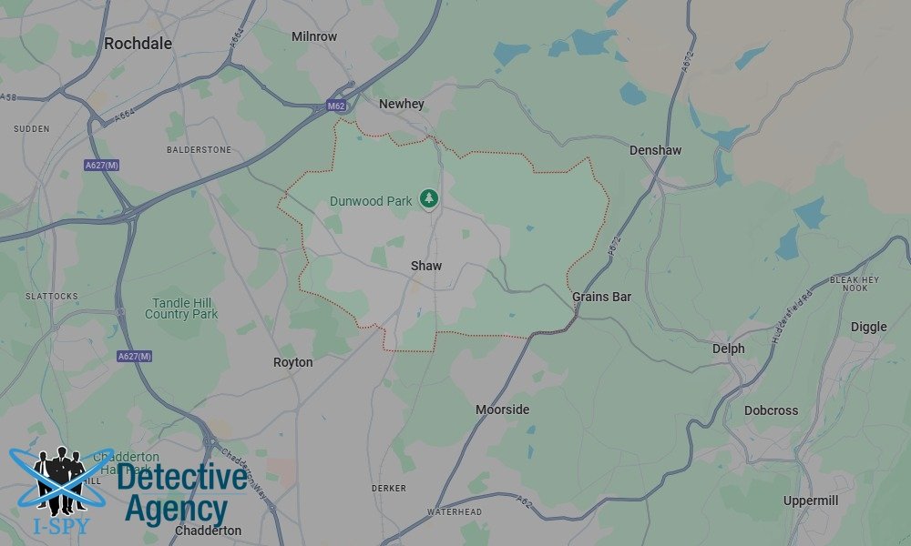 Locations our Tracing Agents serve in Shaw
