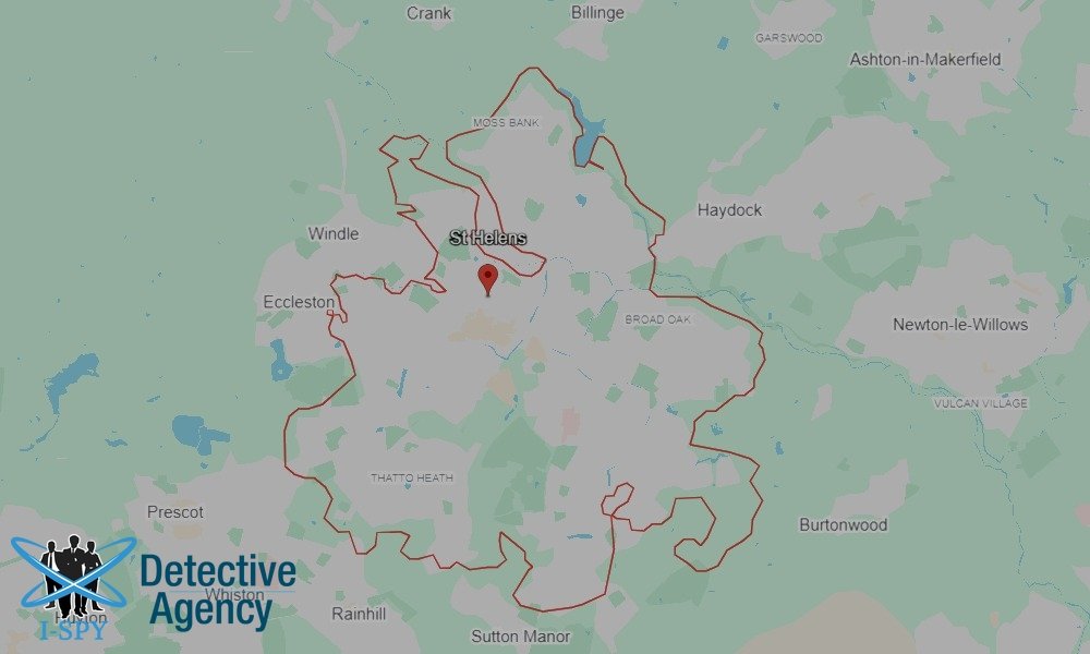 Locations our Tracing Agents serve in St Helens