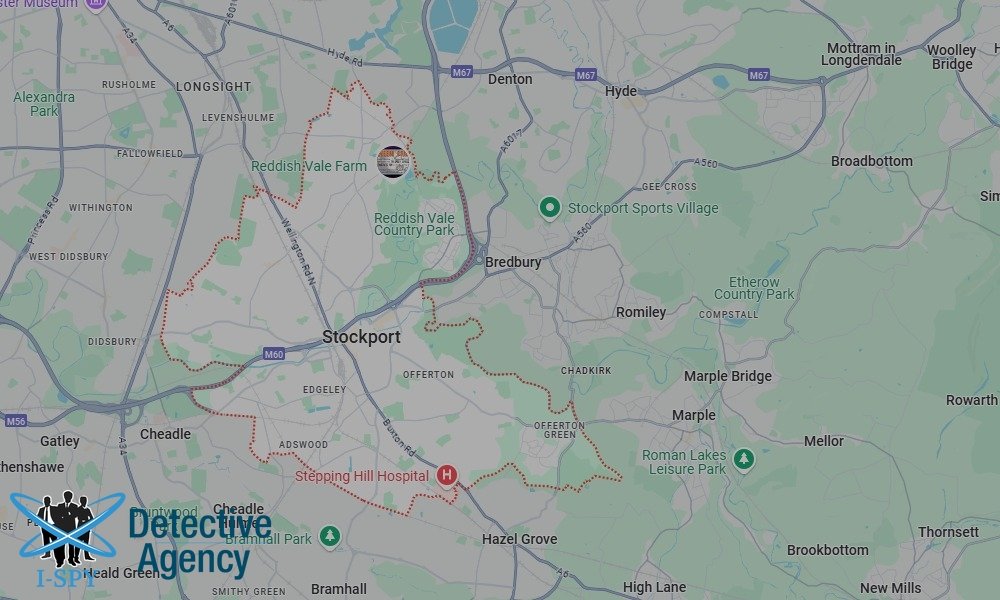 Locations our Tracing Agents serve in Stockport