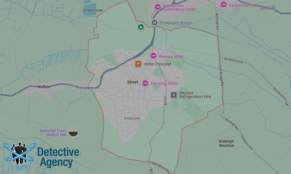 Locations our Tracing Agents serve in Street