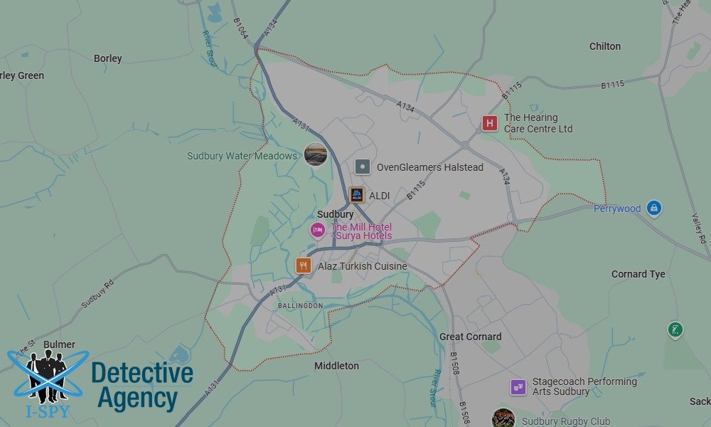 Locations our Tracing Agents serve in Sudbury