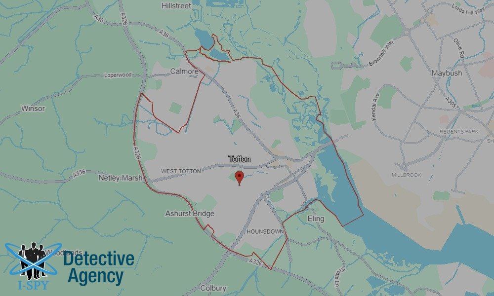Locations our Tracing Agents serve in Totton