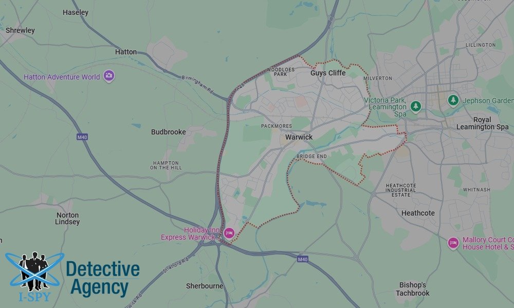 Locations our Tracing Agents serve in Warwick