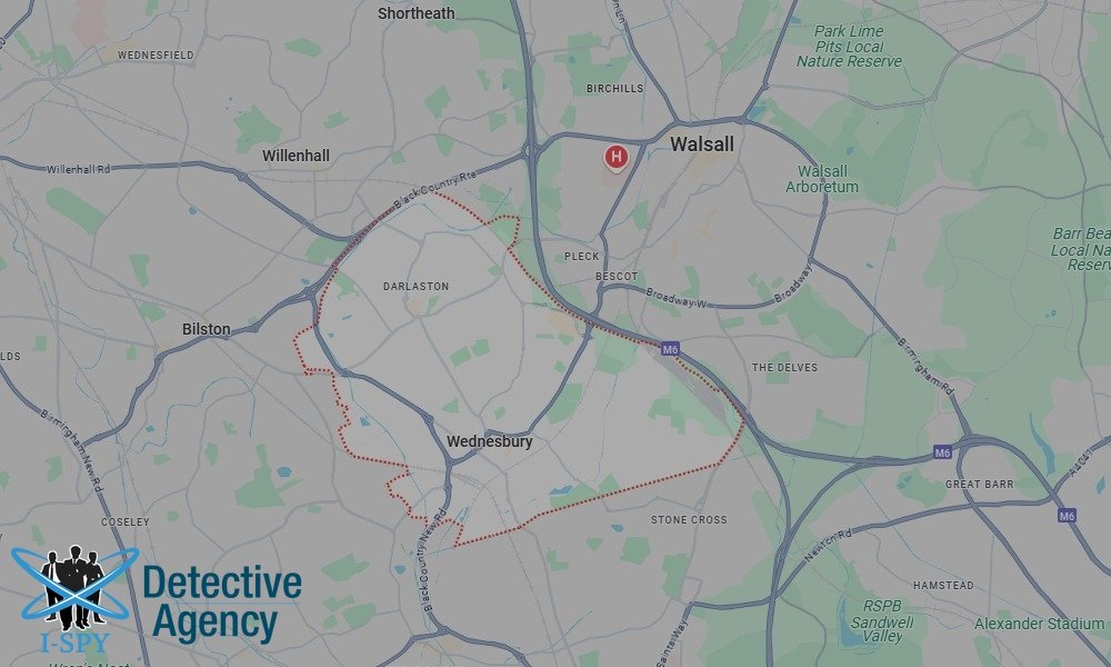 Locations our Tracing Agents serve in Wednesbury