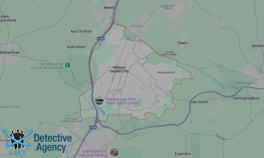 Locations our Tracing Agents serve in Welwyn Garden City
