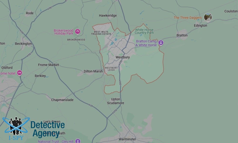 Locations our Tracing Agents serve in Westbury