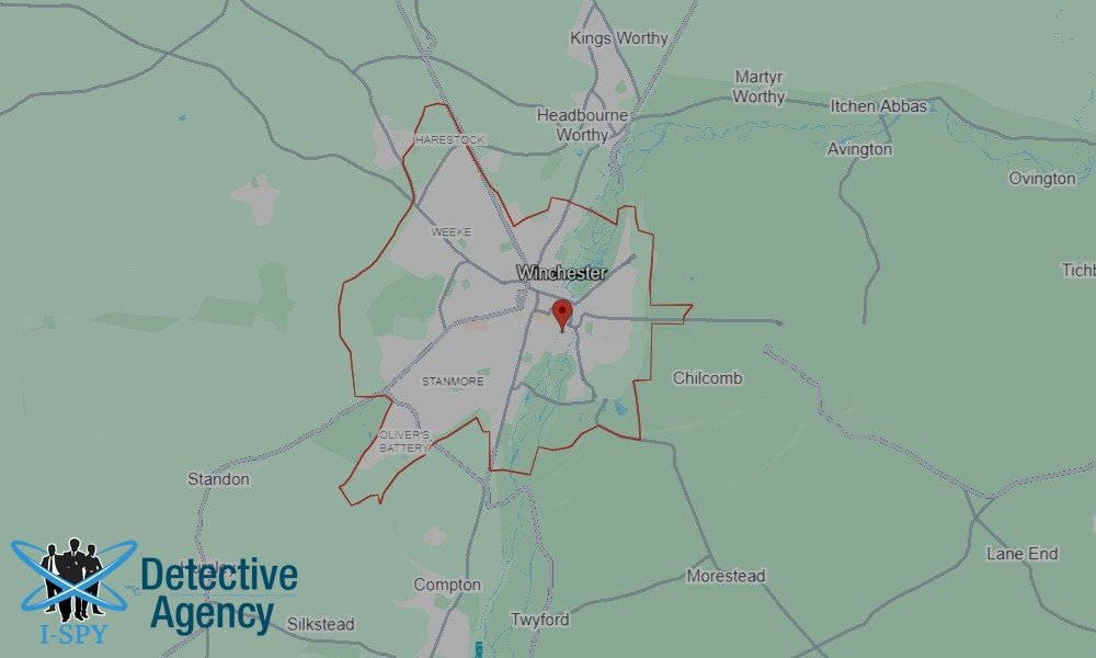 Locations our Tracing Agents serve in Winchester