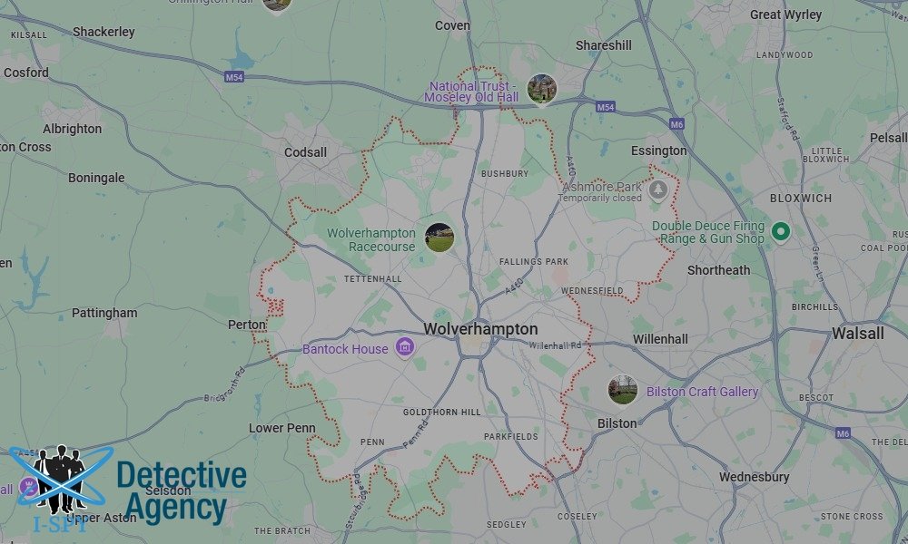 Locations our Tracing Agents serve in Wolverhampton