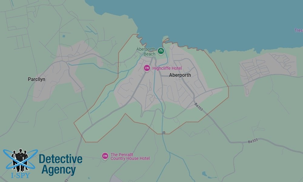 Locations our Tracing Agents serve in Aberporth