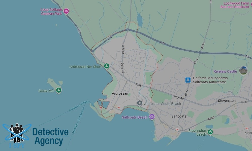 Locations our Tracing Agents serve in Androssan