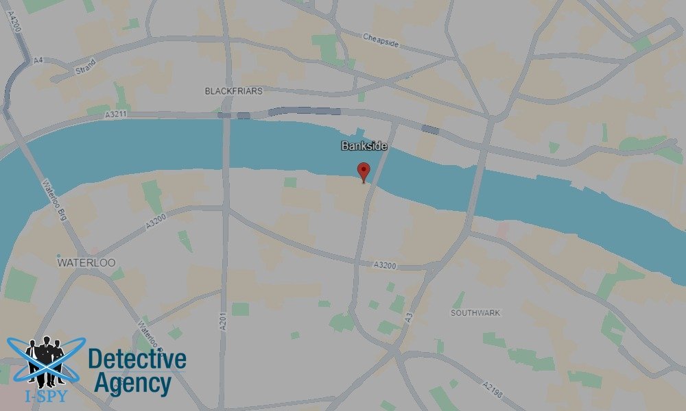 Locations our Tracing Agents serve in Bankside