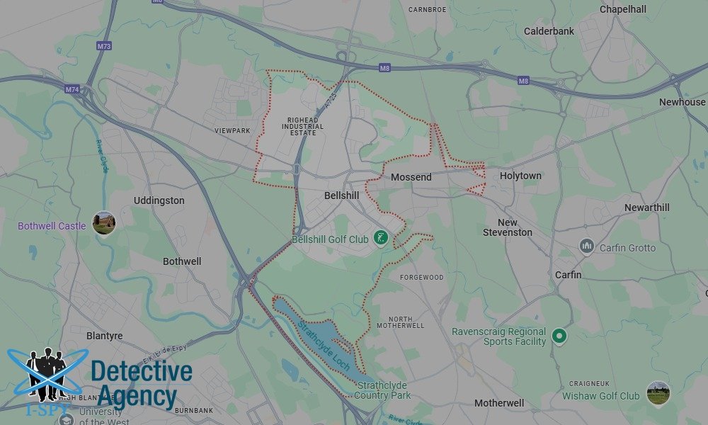 Locations our Tracing Agents serve in Bellshill