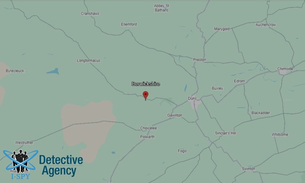 Locations our Tracing Agents serve in Berwickshire