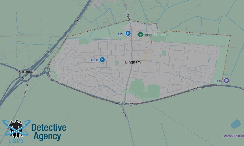 Locations our Tracing Agents serve in Bingham