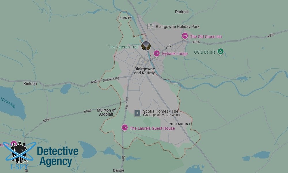 Locations our Tracing Agents serve in Blairgowrie