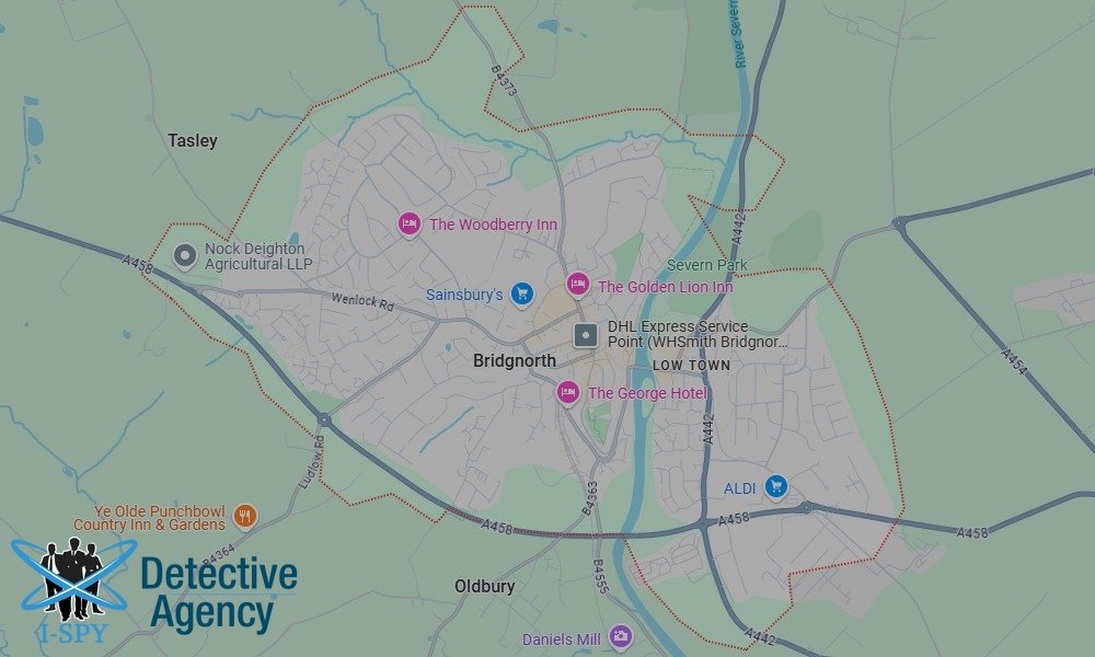 Locations our Tracing Agents serve in Bridgnorth