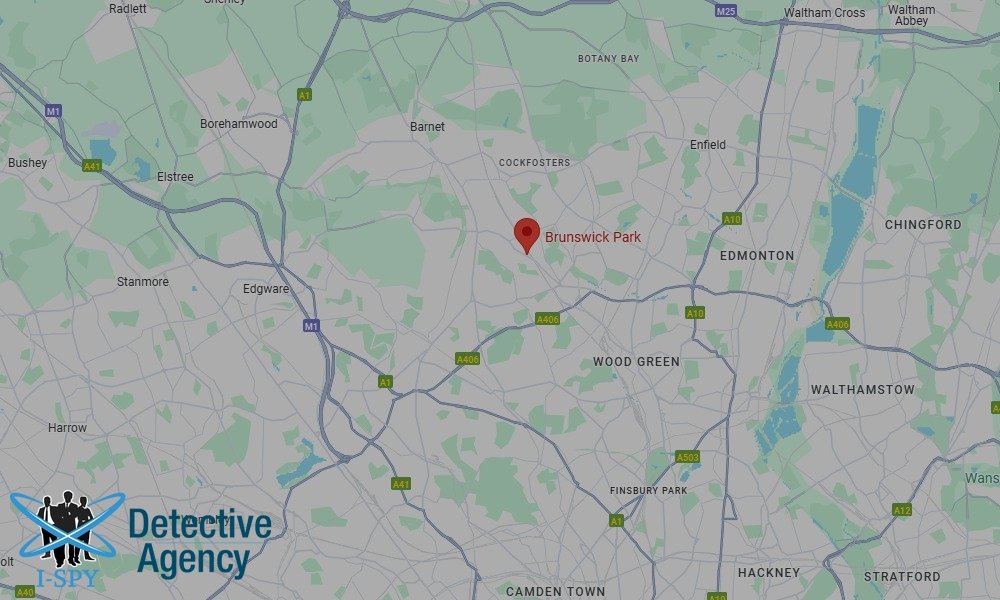 Locations our Tracing Agents serve in Brunswick Park