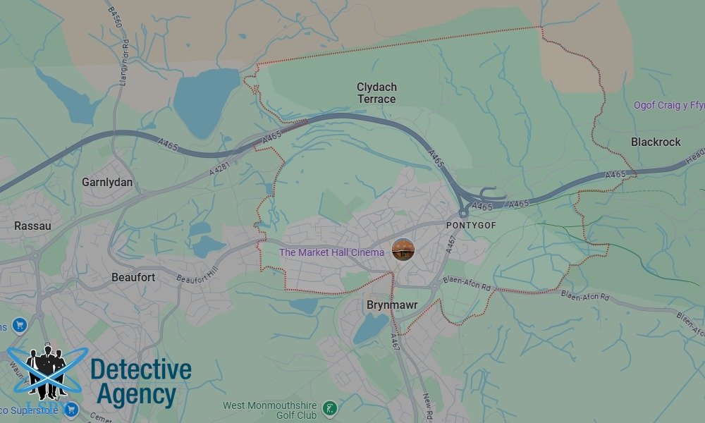 Locations our Tracing Agents serve in Brynmawr