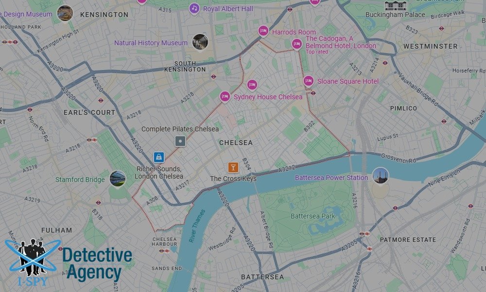 Locations our Tracing Agents serve in Chelsea