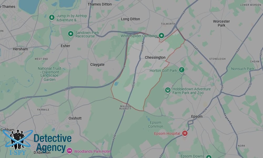 Locations our Tracing Agents serve in Chessington