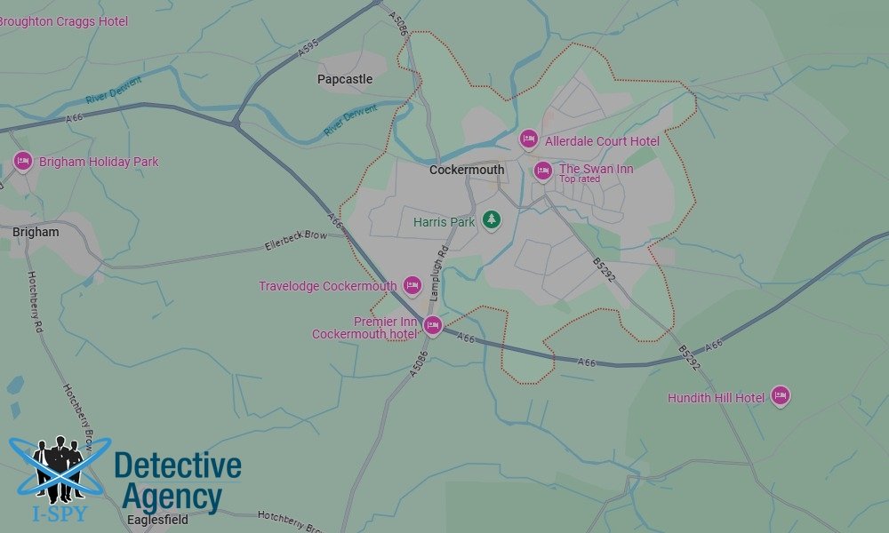 Locations our Tracing Agents serve in Cockermouth