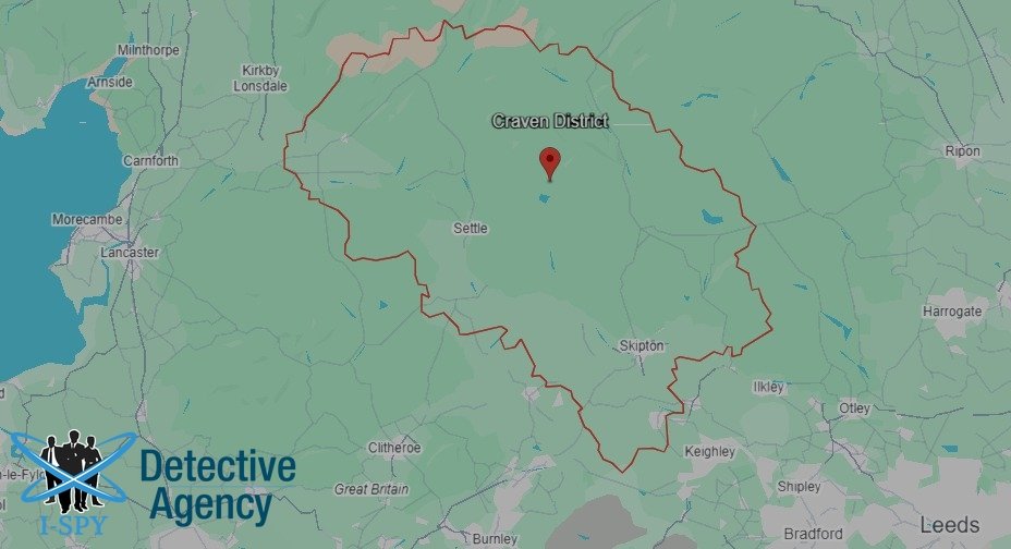 Locations our Tracing Agents serve in Craven