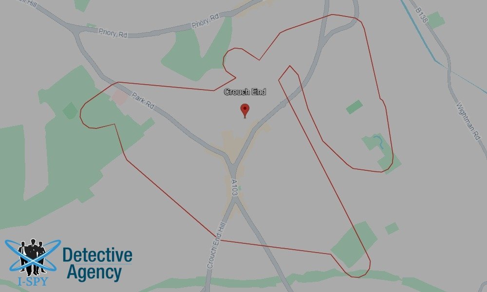 Locations our Tracing Agents serve in Crouch End