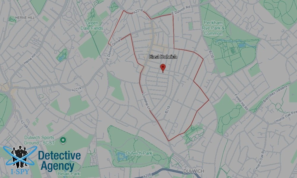 Locations our Tracing Agents serve in East Dulwich