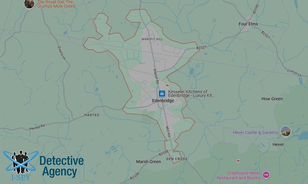 Locations our Tracing Agents serve in Edenbridge