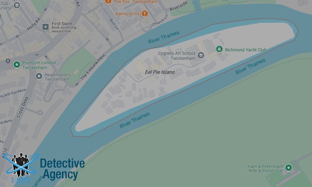 Locations our Tracing Agents serve in Eel Pie Island