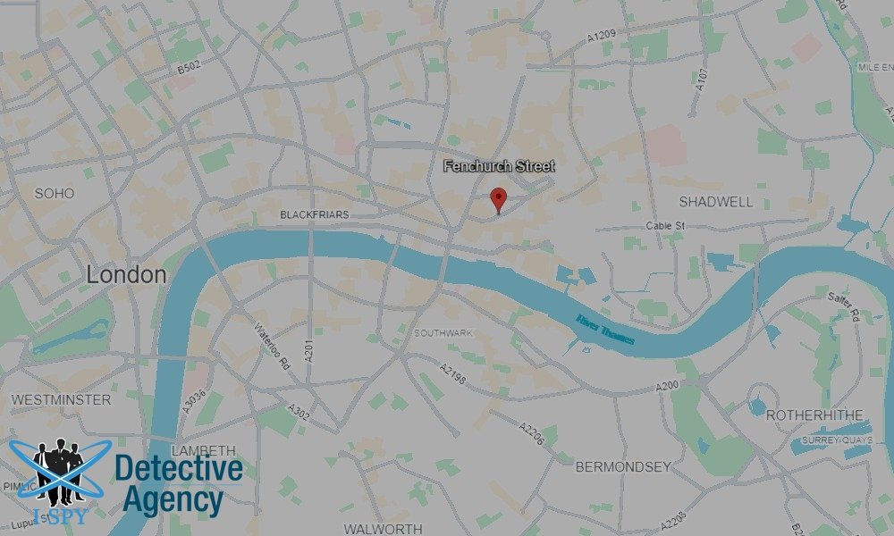 Locations our Tracing Agents serve in Fenchurch Street