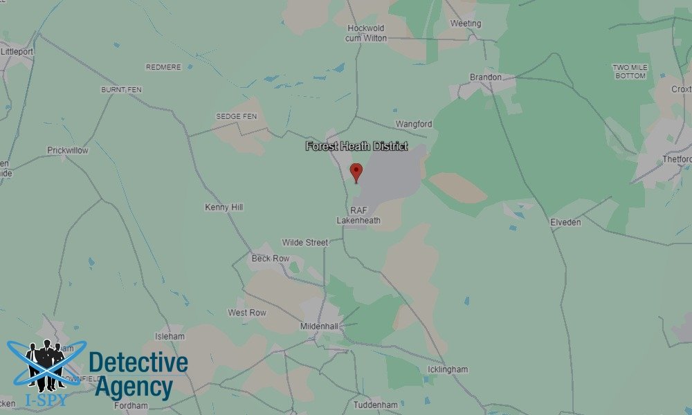 Locations our Tracing Agents serve in Forest Heath