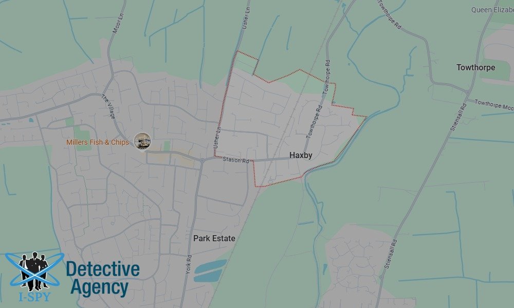 Locations our Tracing Agents serve in Haxby