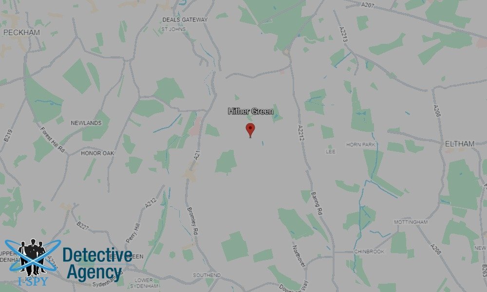 Locations our Tracing Agents serve in Hither Green