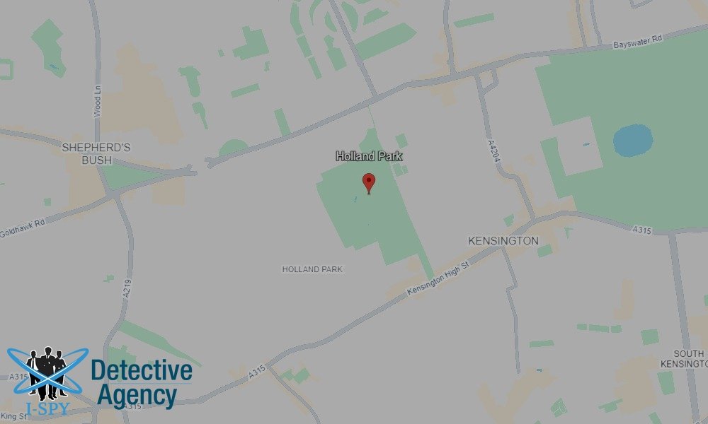 Locations our Tracing Agents serve in Holland Park