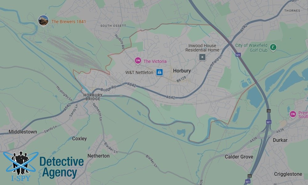 Locations our Tracing Agents serve in Horbury
