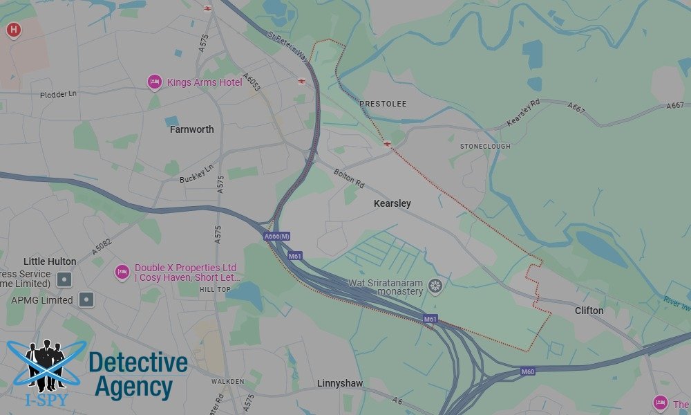 Locations our Tracing Agents serve in Kearsley