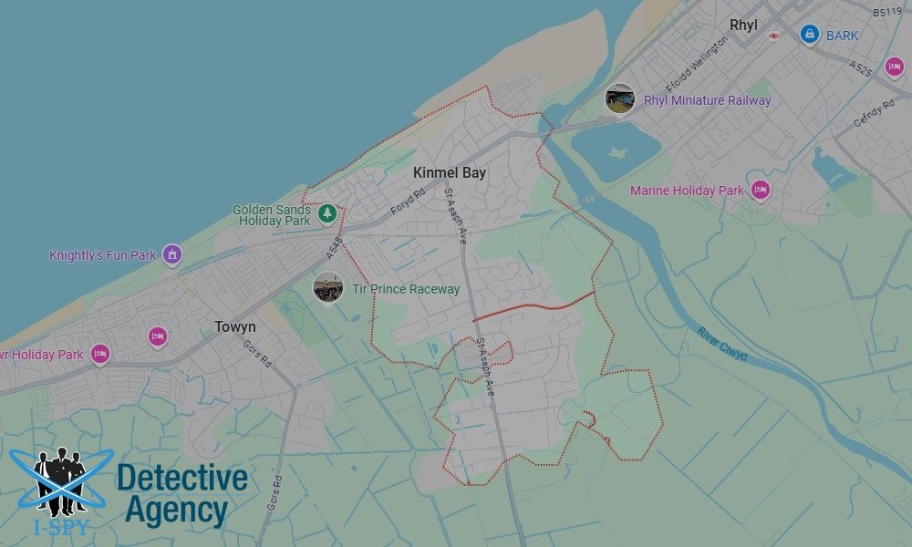 Locations our Tracing Agents serve in Kinmel Bay