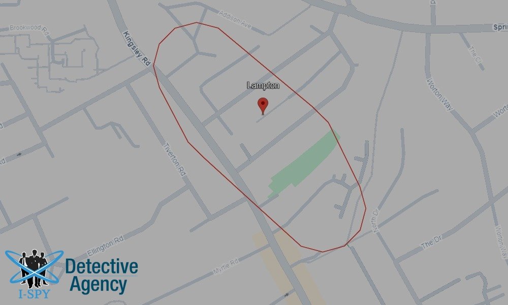 Locations our Tracing Agents serve in Lampton