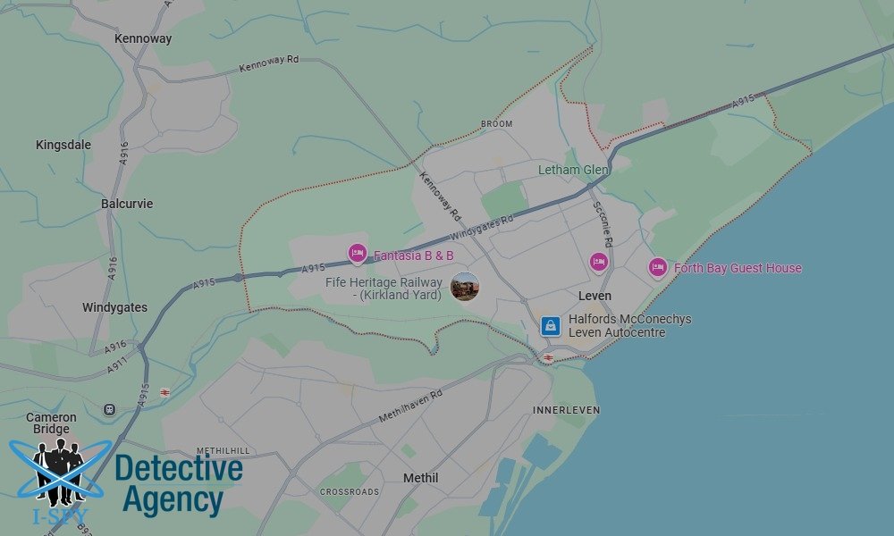 Locations our Tracing Agents serve in Leven