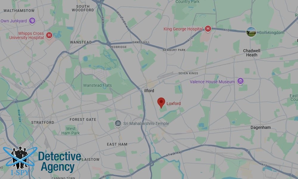 Locations our Tracing Agents serve in Loxford