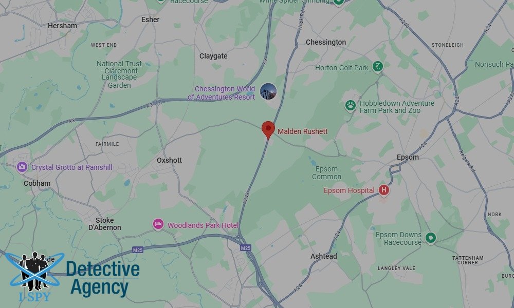 Locations our Tracing Agents serve in Malden Rushett