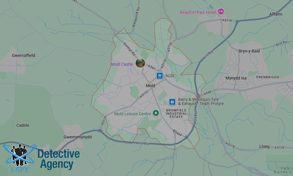 Locations our Tracing Agents serve in Mold