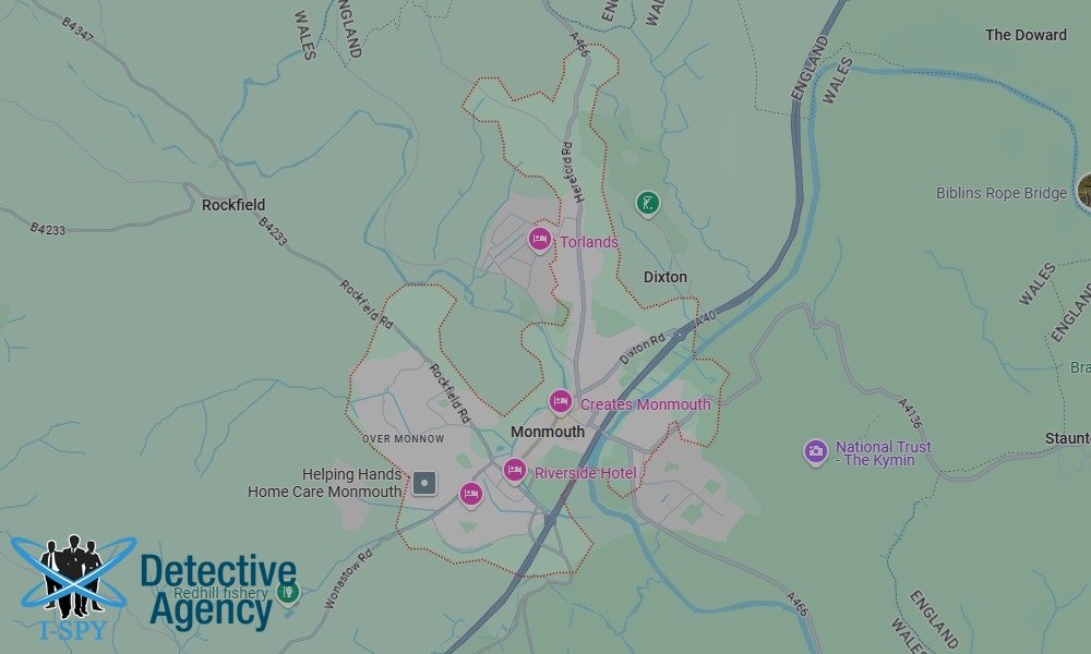 Locations our Tracing Agents serve in Monmouth